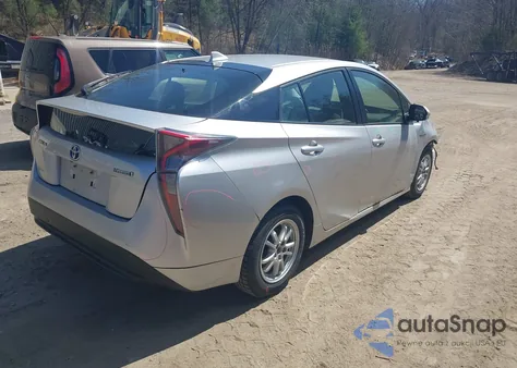 2016 Toyota Prius Two из США, поврежденный, VIN JTDKBRFU7G3005478